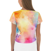Bassist's Bubbly Beats Crop T-Shirt